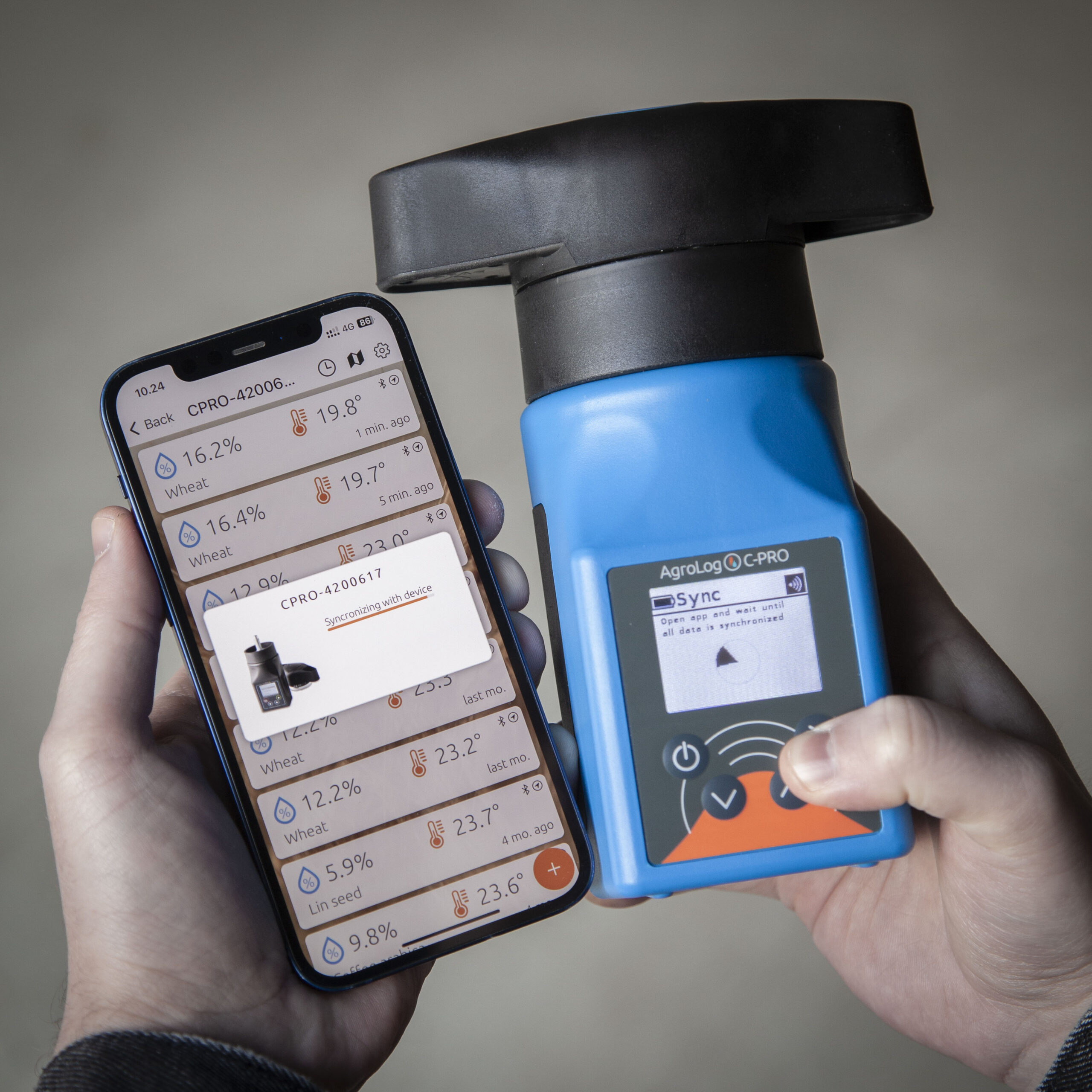 Zobrazte výsledky v aplikaci a porovnejte je s předchozími měřeními.