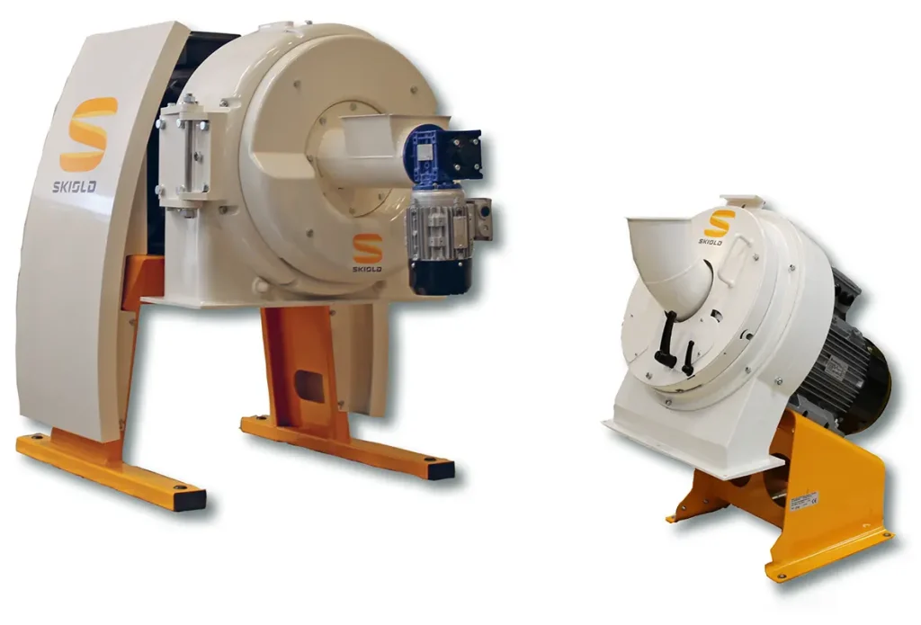 SKIOLD DISKOVÉ MLÝNY, ŠROTOVNÍKY