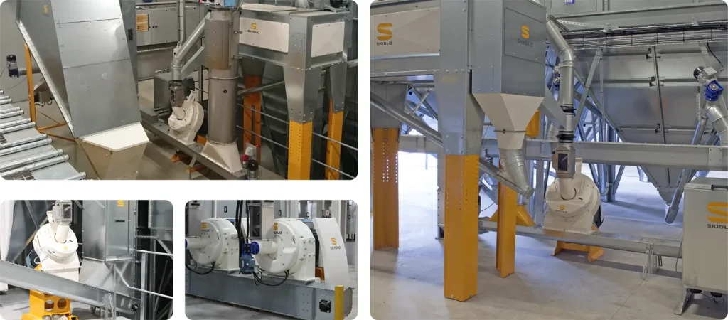 SKIOLD Diskové mlýny, šrotovníky